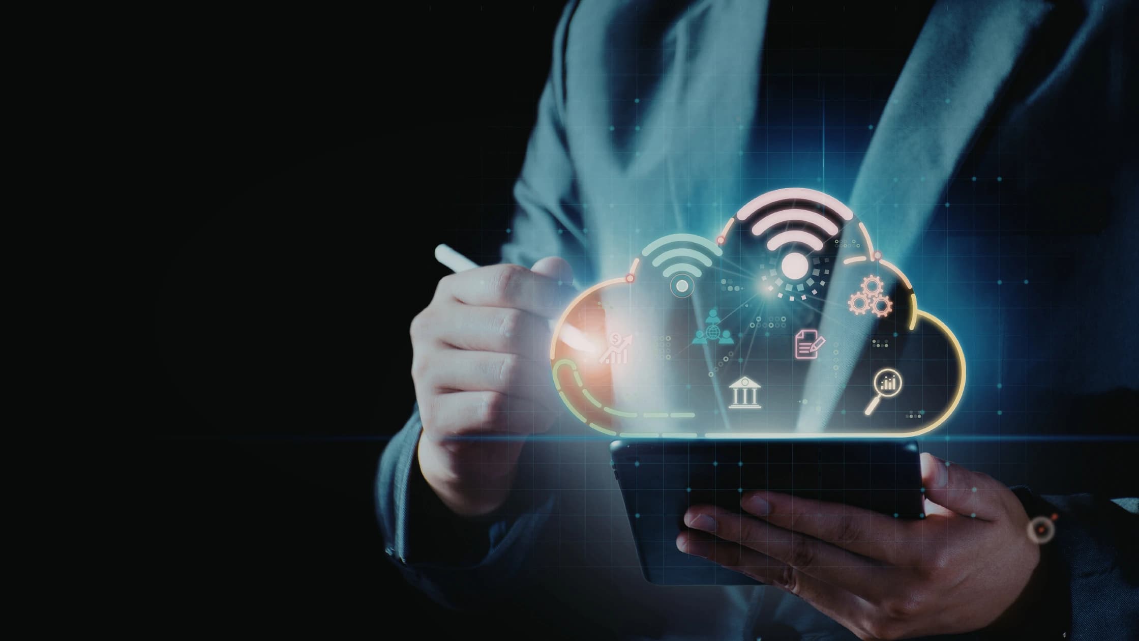 Modern Work and Digital Productivity Banner